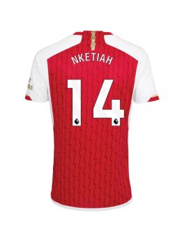 Arsenal Eddie Nketiah #14 Heimtrikot 2023-24 Kurzarm